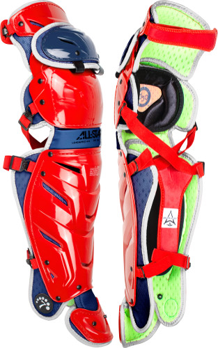 All-Star System 7 Axis USA LG40WPROUSA Adult Professional Baseball Leg Guards 1 All-Star System 7 Axis USA LG40WPROUSA Adult Professional Baseball Leg Guards