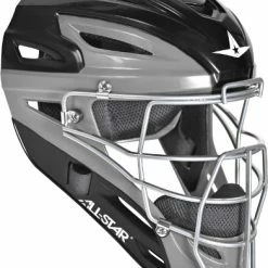 All-Star System 7 MVP2500GTT Adult Graphite Two Tone Catcher's Helmet