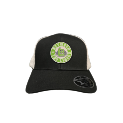 Between The Lines Black/White Trucker Hat Palm Badge -Wilson Shop between the lines between the lines black white tr 4
