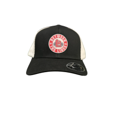 Between The Lines Black/White Trucker Hat Palm Badge -Wilson Shop between the lines between the lines black white tr 5