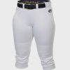 EASTON Rawlings Women's Yoga Style, White, XS
