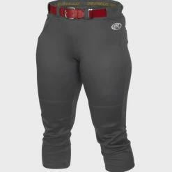 EASTON Rawlings Women's Yoga Style, XS, Graphite