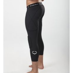 Evoshield 3/4 Sliding Tights Black -Wilson Shop evoshield evoshield 3 4 sliding tights black 2