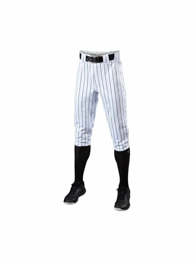Evoshield Mens Salute White Knicker W/Black Pinstripe - Image 2