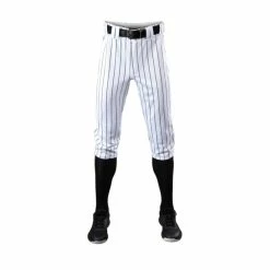 Evoshield Mens Salute White Knicker W/Black Pinstripe