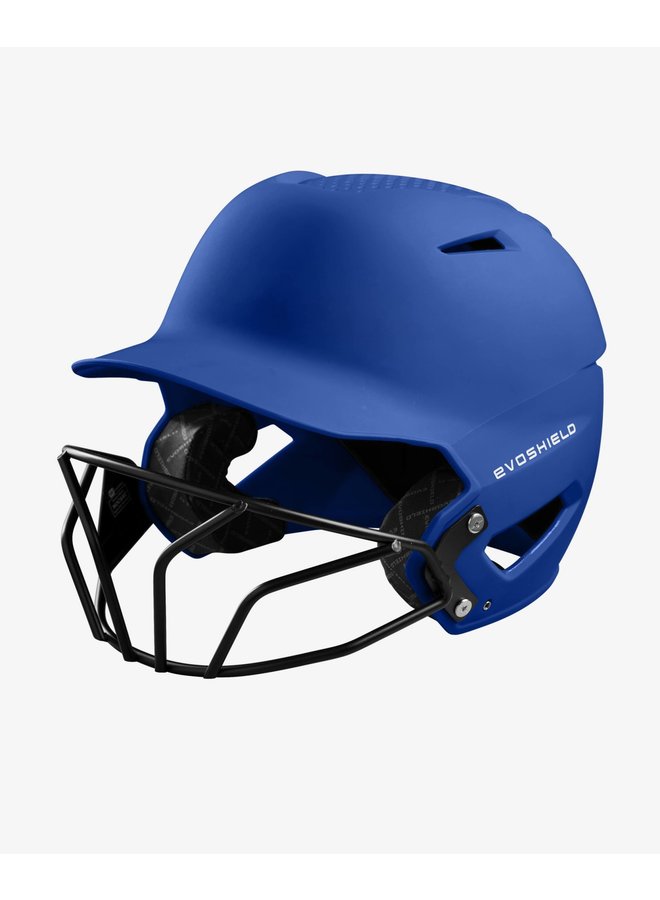 Evoshield XVT Batting Helmet w/Mask Matte Evoshield XVT Batting Helmet W/Mask Matte -Wilson Shop evoshield evoshield xvt batting helmet w mask matt 2