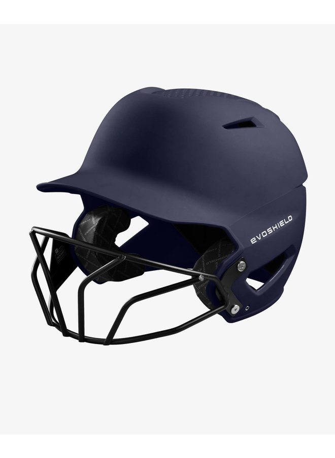 Evoshield XVT Batting Helmet w/Mask Matte Evoshield XVT Batting Helmet W/Mask Matte -Wilson Shop evoshield evoshield xvt batting helmet w mask matt 4