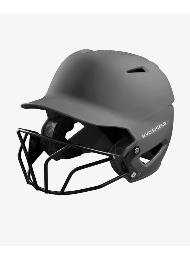 Evoshield XVT Batting Helmet w/Mask Matte Evoshield XVT Batting Helmet W/Mask Matte -Wilson Shop evoshield evoshield xvt batting helmet w mask matt 5