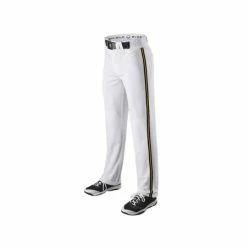 Evoshield Youth Salute Pant White W/Gold Braid