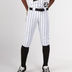 Evoshield Youth Salute White Knicker W/Black Pinstripe