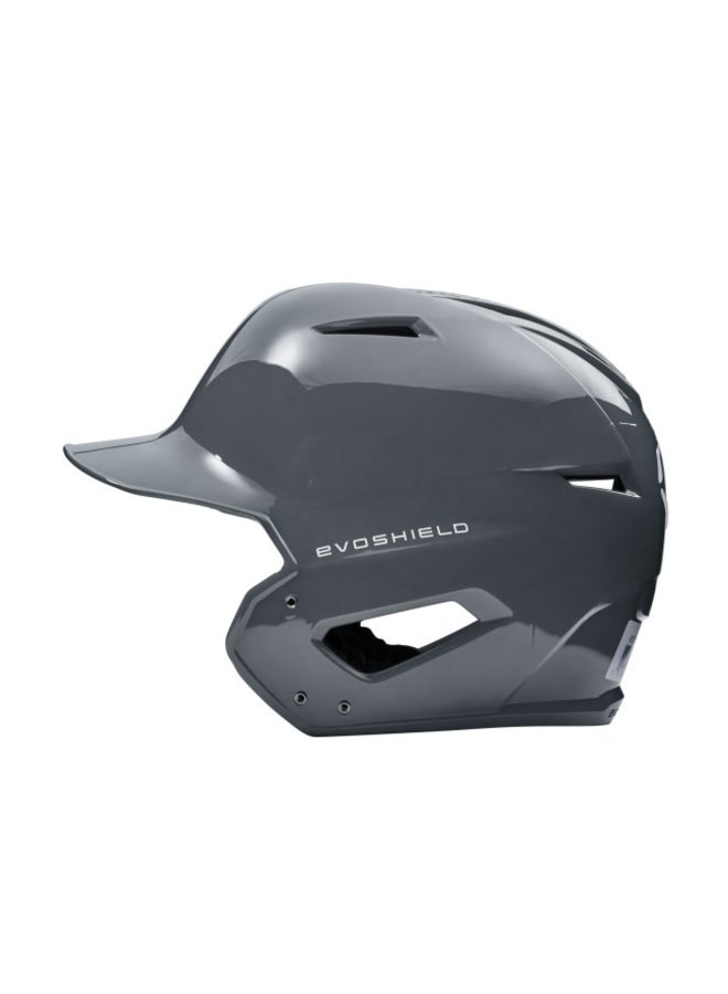 Wilson Evoshield XVT Batting Helmet Glossy Charcoal Int Wilson Evoshield XVT Batting Helmet Glossy Charcoal Int -Wilson Shop evoshield wilson evoshield xvt batting helmet glos 4
