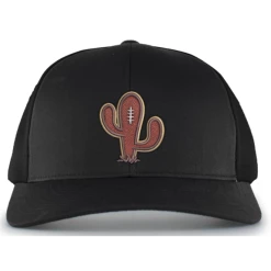 Gonzo's Gear By Luis Gonzalez Gonzo's Gear Cactus Football Hat- Black