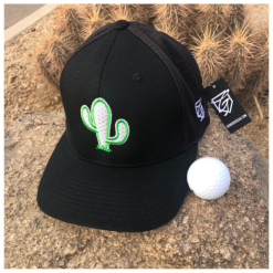 Gonzo's Gear By Luis Gonzalez Gonzo's Gear Cactus Golf Hat - Black