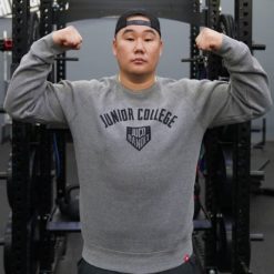 Juco Bandit Junior College Crewneck Grey