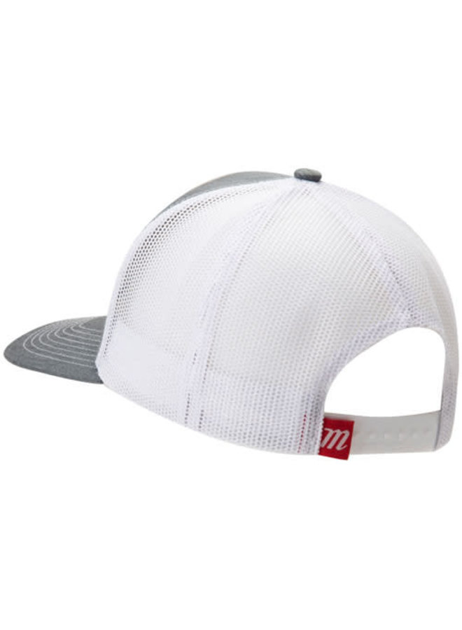 Marucci Established Patch Trucker Snapback Hat Gray/White Marucci Established Patch Trucker Snapback Hat Gray/White -Wilson Shop marucci marucci established patch trucker snapback 3