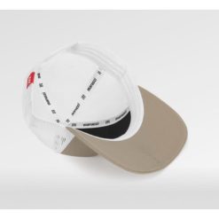 Marucci Fabric Cross Patch Trucker Hat Tan/White -Wilson Shop marucci marucci fabric cross patch trucker hat tan 2