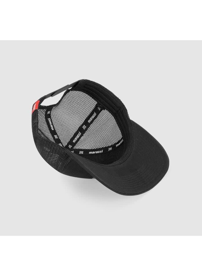 Marucci Honor The Game Patch Snapback Trucker Black Marucci Honor The Game Patch Snapback Trucker Black -Wilson Shop marucci marucci honor the game patch snapback truc 3