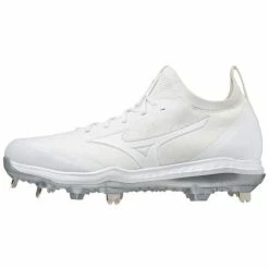 MIZUNO DOMINANT KNIT MEN’S METAL BASEBALL CLEAT - White