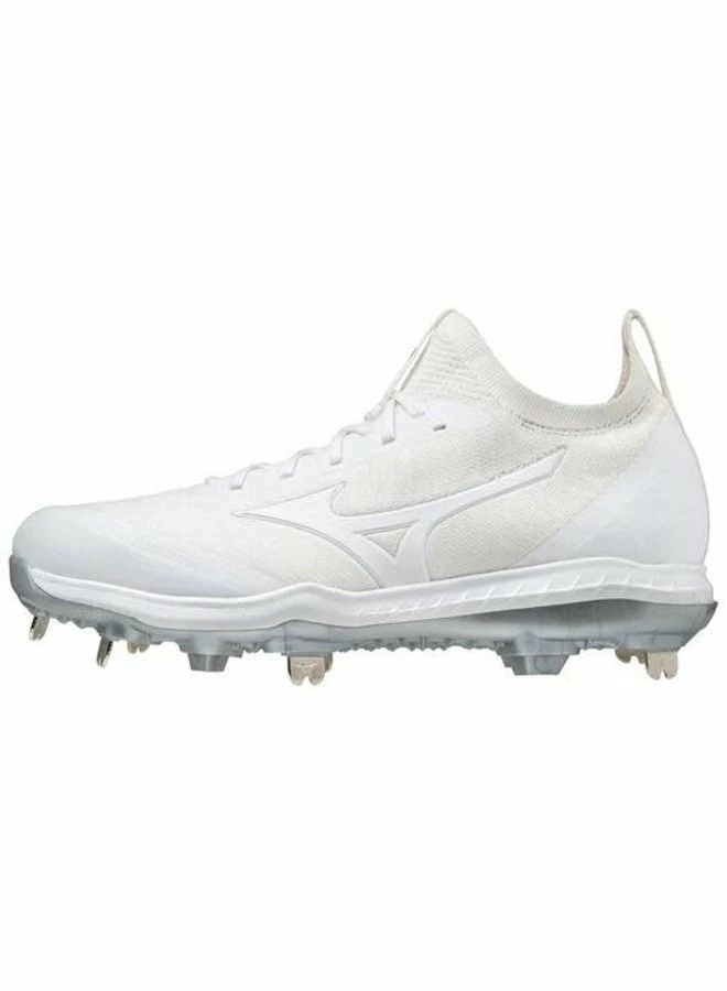 MIZUNO DOMINANT KNIT MEN’S METAL BASEBALL CLEAT - White