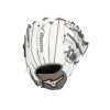 Mizuno GPE1150F1 Prime Elite Infield FP Softball 11.5 RH White-Grey