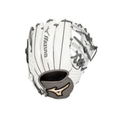 Mizuno GPE1150F1 Prime Elite Infield FP Softball 11.5 RH White-Grey
