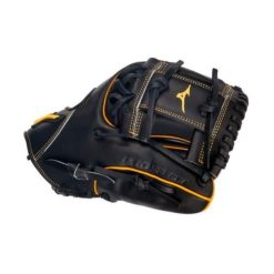 Mizuno GPS2-400S PRO Select 11.5 RH Black-Gold Shallow Pocket -Wilson Shop mizuno mizuno gps2 400s pro select 115 rh black go 2