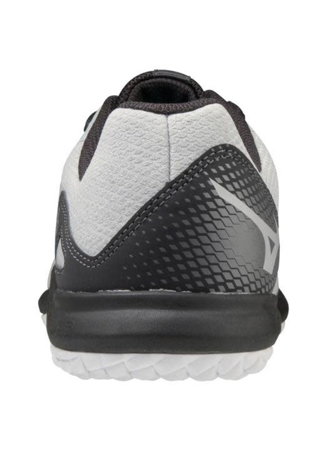 MIZUNO Men's TF-02 Training Shoe - Grey/Black MIZUNO Men's TF-02 Training Shoe - Grey/Black -Wilson Shop mizuno mizuno mens tf 02 training shoe grey black 4