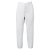 Mizuno Women's Non-Belted Low Rise Fastpitch Pants White XS