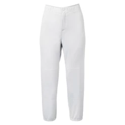 Mizuno Women's Non-Belted Low Rise Fastpitch Pants White XS