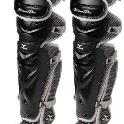Mizuno Pro 380376 Adult 17.5 Inch Baseball Leg Guards