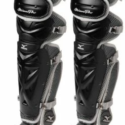 Mizuno Pro 380376 Adult 17.5 Inch Baseball Leg Guards