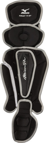 Mizuno Pro 380376 Adult 17.5 Inch Baseball Leg Guards 2 Mizuno Pro 380376 Adult 17.5 Inch Baseball Leg Guards - Image 2