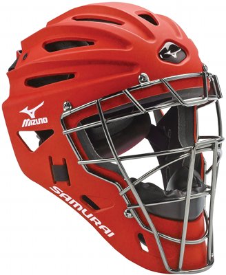 Mizuno Samurai G4 380191 Adult Catcher's Helmet 1 Mizuno Samurai G4 380191 Adult Catcher's Helmet