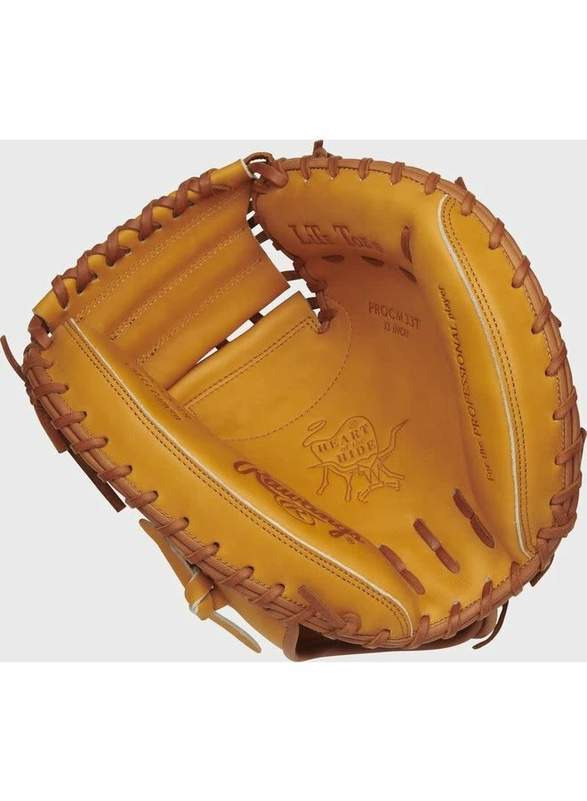 Rawlings Heart Of The Hide 33 In Baseball Catcher's Mitt - Throwing Hand: Right - Image 3