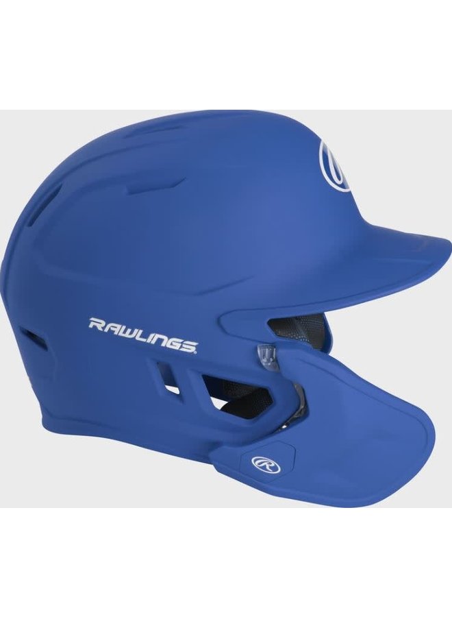 MACH One-Tone Matte Helmet w/Adjustable Face Guard Matte Royal Senior LHB Rawlings MACH One-Tone Matte Helmet W/Adjustable Face Guard Matte Royal Senior LHB -Wilson Shop rawlings mach one tone matte helmet w adjustable f 2