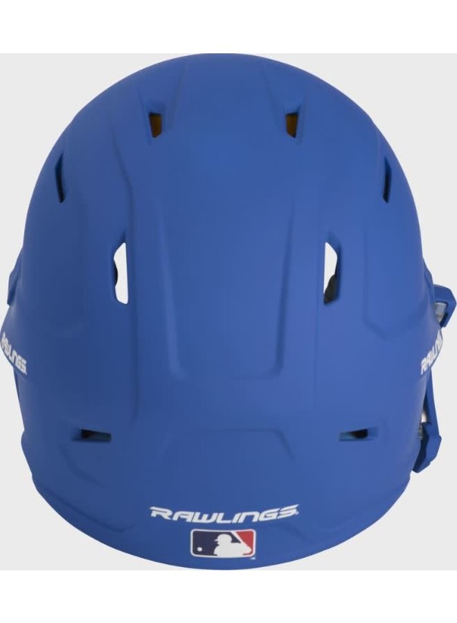 MACH One-Tone Matte Helmet w/Adjustable Face Guard Matte Royal Senior LHB Rawlings MACH One-Tone Matte Helmet W/Adjustable Face Guard Matte Royal Senior LHB -Wilson Shop rawlings mach one tone matte helmet w adjustable f 3