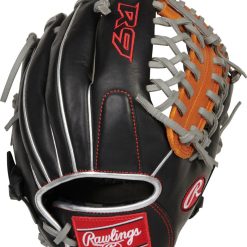 11.5 Inch Rawlings R9 Contour Youth Infield Baseball Glove R9115U-4BT