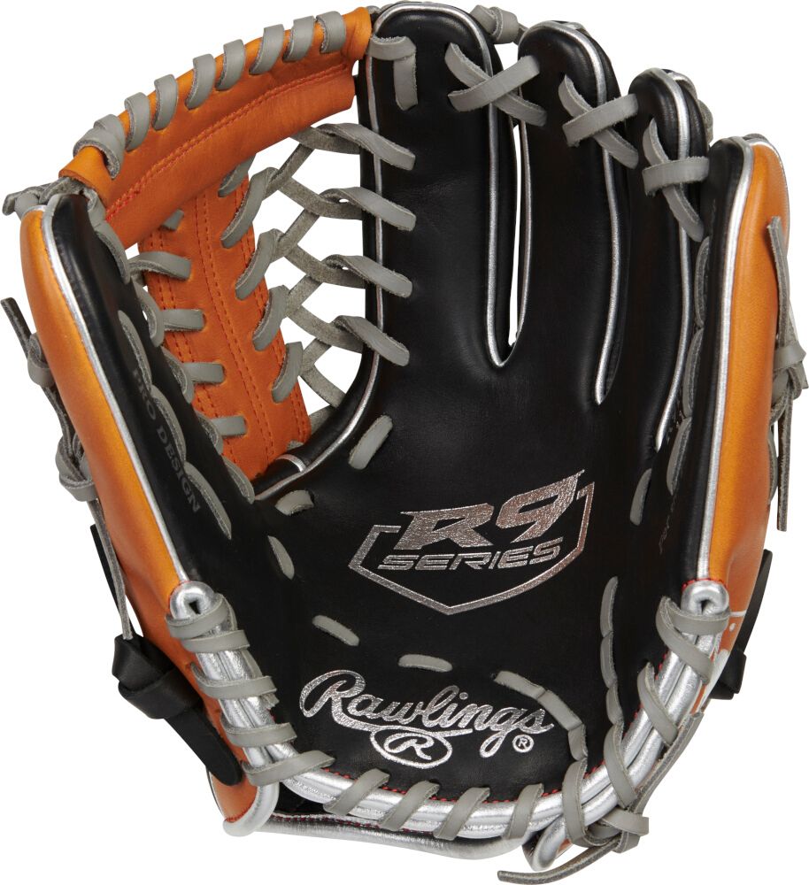 11.5 Inch Rawlings R9 Contour Youth Infield Baseball Glove R9115U-4BT 11.5 Inch Rawlings R9 Contour Youth Infield Baseball Glove R9115U-4BT -Wilson Shop rawlings r9 contour fit 115 inch youth infield baseball glove r9115u4bt 12