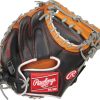 32 Inch Rawlings R9 Contour Youth Catcher Baseball Mitt R9CMU-23BT