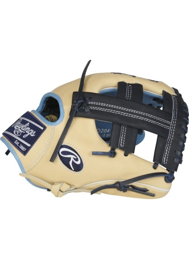 Rawlings Heart of the Hide 11.5 Infield Glove Camel/Navy/Columbia Blue RHT Rawlings Heart Of The Hide 11.5 Infield Glove Camel/Navy/Columbia Blue RHT -Wilson Shop rawlings rawlings heart of the hide 115 infield gl 2
