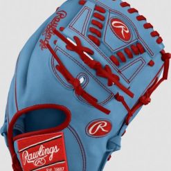 Rawlings Heart Of The Hide Custom Pro206 12" Sky Blue/Red