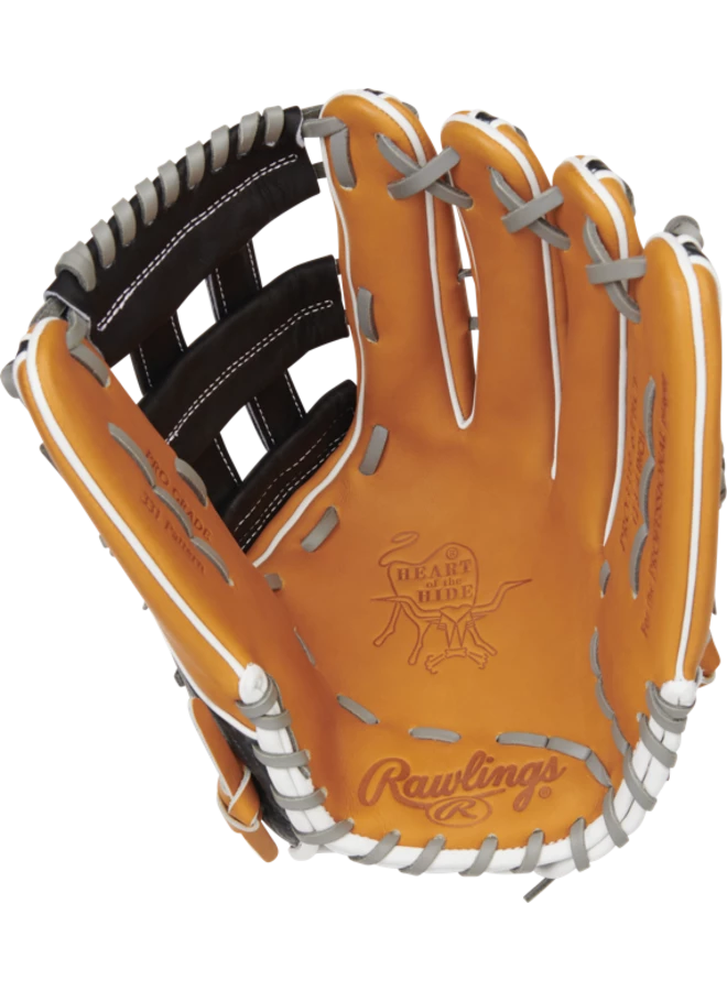Rawlings Heart Of The Hide Hyper Shell Outfield Glove Pro H Web LHT 12.75" - Image 4