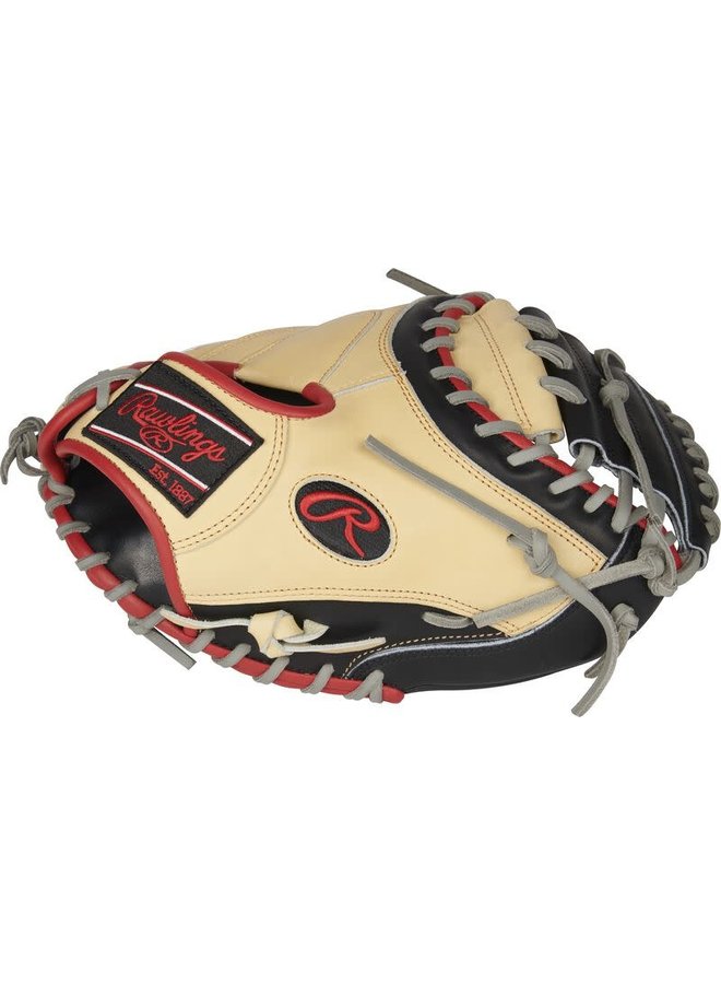 Rawlings Heart of the Hide R2G Contour Fit Series Catchers Mitt CONV/1 PC Adjustable Wrist RHT 33" Rawlings Heart Of The Hide R2G Contour Fit Series Catchers Mitt CONV/1 PC Adjustable Wrist RHT 33" -Wilson Shop rawlings rawlings heart of the hide r2g contour fi 4