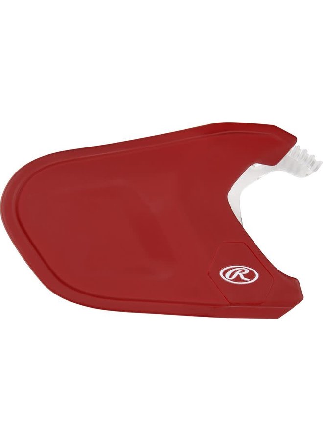 Rawlings MACH ADJUST Helmet RHB Extension Scarlet 1 Rawlings MACH ADJUST Helmet RHB Extension Scarlet