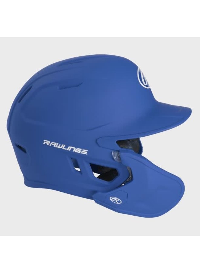 Rawlings MACH Matte Helmet W/Adjustable Face Guard Matte Royal RHB 3 Rawlings MACH Matte Helmet W/Adjustable Face Guard Matte Royal RHB - Image 3