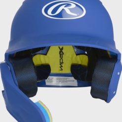 Rawlings Mach One-Tone Matte Helmet W/Adjustable Face Guard Matte -Wilson Shop rawlings rawlings mach one tone matte helmet w adj 18