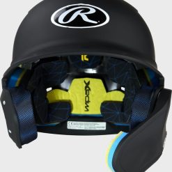 Rawlings MACH One-Tone Matte Helmet W/Adjustable Face Guard - RHB Matte Black -Wilson Shop rawlings rawlings mach one tone matte helmet w adj 24
