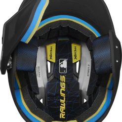 Rawlings MACH One-Tone Matte Helmet W/Adjustable Face Guard - LHB Matte Black -Wilson Shop rawlings rawlings mach one tone matte helmet w adj 9