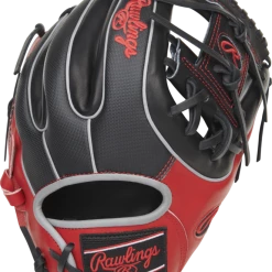 Rawlings May 2022 Gold Glove Club (GOTM) 11.75-inch Infield Heart Of The Hide Red/Black/Grey