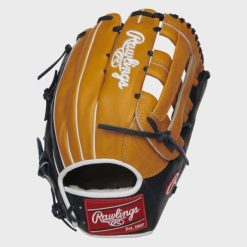 Rawlings Pro Preferred 12.75 Outfield Glove Tan/Navy -Wilson Shop rawlings rawlings pro preferred 1275 outfield glov 2